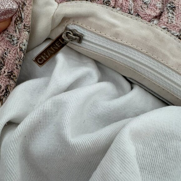 Chanel Tweed Boucle Top Handle Bag - Picture 14 of 16